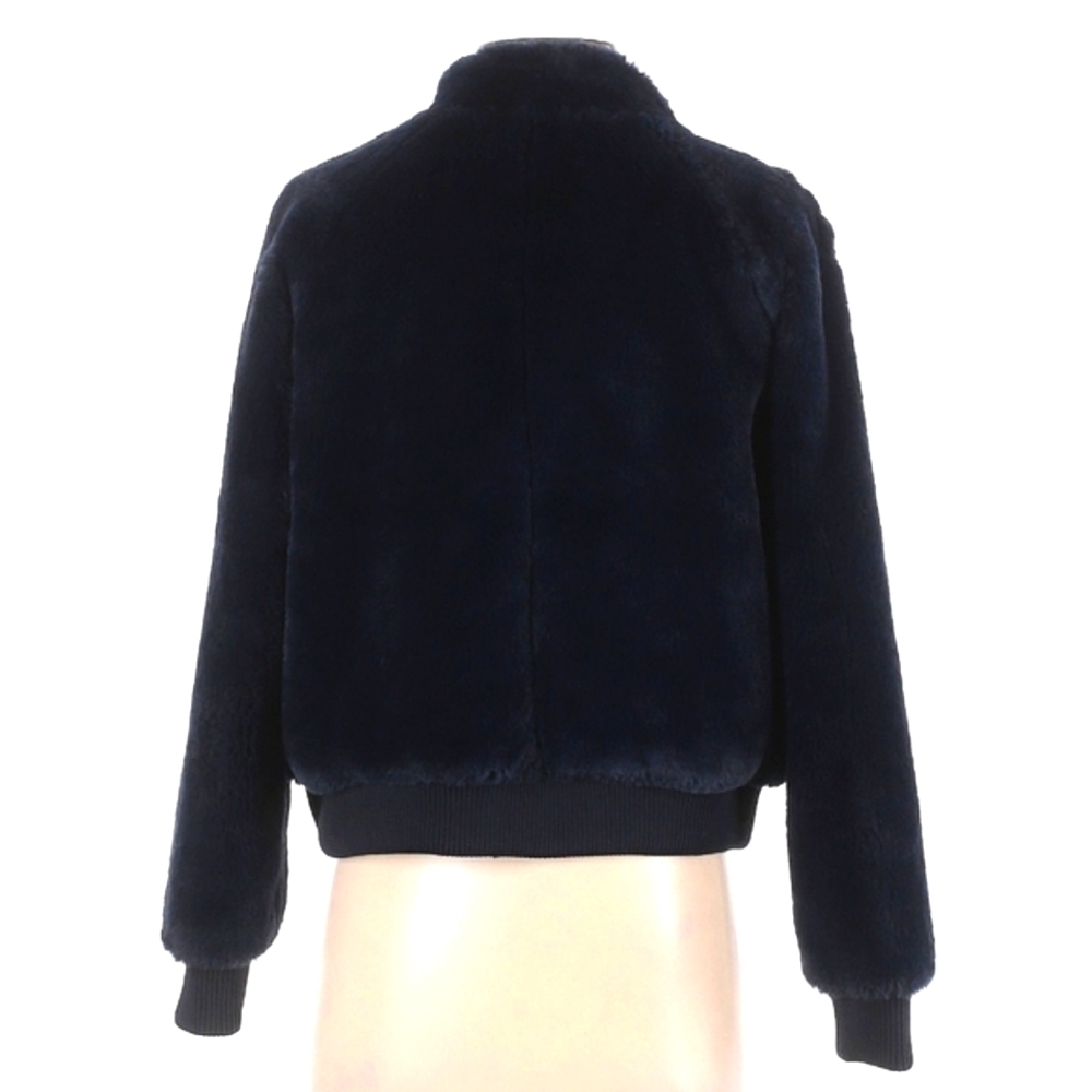 Banana Republic Faux Fur Bomber Jacket - Picture 2 of 7